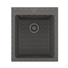 Мойка из искусственного мрамора MIXLINE ML-GM14 42x49,5 (525095)