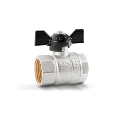 Кран шаровой латунный LD Pride 47.25.B-B.Б