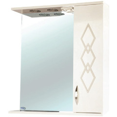 Зеркальный шкаф Bellezza Элеганс 65 с подсветкой