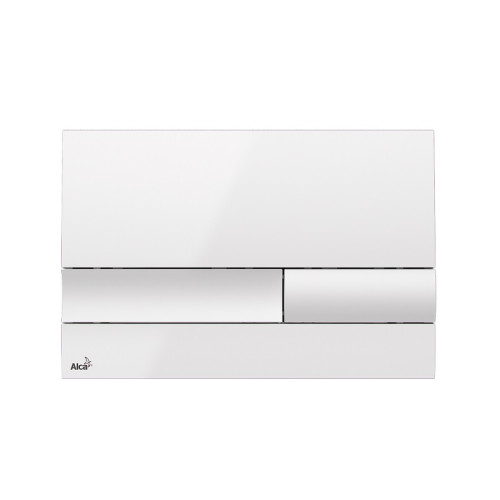 Кнопка смыва alcadrain 24.7х1.9х16.5 для инсталляции, пластик, цвет Белый (M1730)