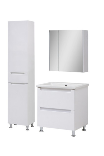 Комплект в ванную Ceruttispa тумба Пьемонт 60 с умывальником "Кантэ 60"