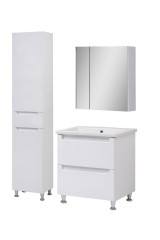 Комплект в ванную Ceruttispa тумба Пьемонт 60 с умывальником "Кантэ 60"