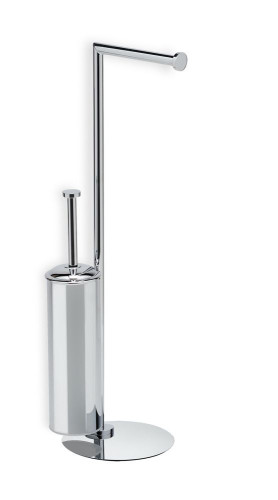 Stil Haus Medea, стойка: бумагодержатель + ерш металлический, цвет хром
