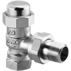 Вентиль на обратную подводку Oventrop Combi LR угловой