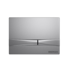 Инсталляция BERGES для скрытого монтажа унитаза NOVUM кнопка F2 матовый хром