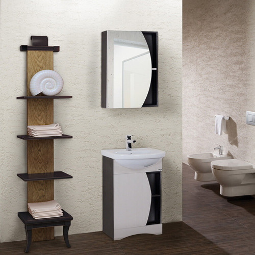 Тумба напольная Onika Дуэт 52.01 венге луизиана/бодега светлый (105201)