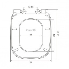 Сиденье BERGES Code SO
