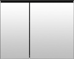 Зеркальный шкаф De Aqua Алюминиум 100 черный 261761