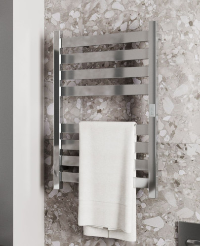 Полотенцесушитель электрический (лесенка) Bauedge Elite DB-0051, 50x80 см