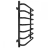 Полотенцесушитель Laris Стандарт П7 500/700 черный матовый 73207376ЧМБФ / без фитингов (-)