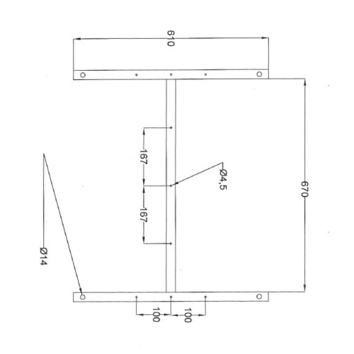 Рама для ванны Cersanit, универсальная 160-170, металл, в комплекте со сборочным пакетом