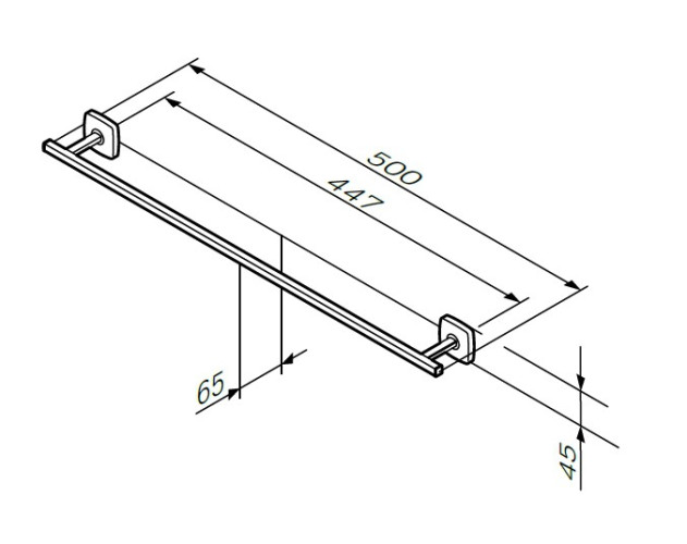 Полотенцедержатель AM PM Gem A90346400