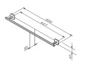 Полотенцедержатель AM PM Gem A90346400