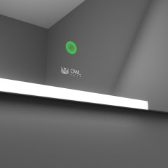 Зеркало OWL 1975 Otalia с LED подсветкой, 1200х800