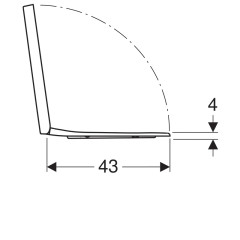 RENOVA PLAN Сиденье с крышкой дюропласт, быстросъемное с микролифтом (500.692.01.1)