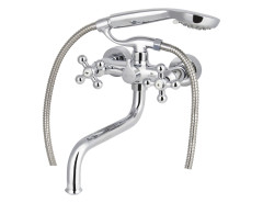Смеситель для ванны с душем KAISER Carlson Lux (11255)