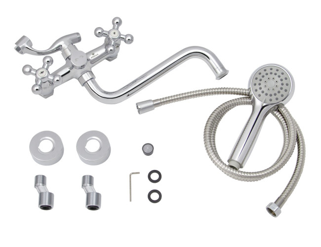 Смеситель для ванны с душем KAISER Carlson Lux (11255)