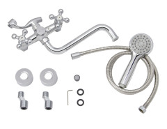 Смеситель для ванны с душем KAISER Carlson Lux (11255)