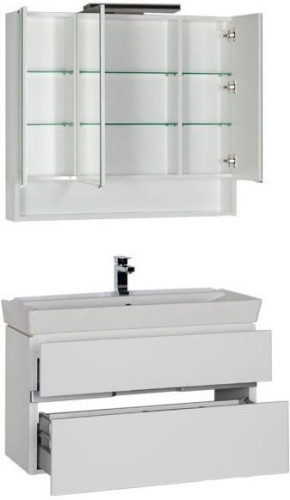 Мебель для ванной Aquanet Виго 100 белый