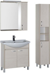 Мебель для ванной Aquanet Донна 80 белый дуб