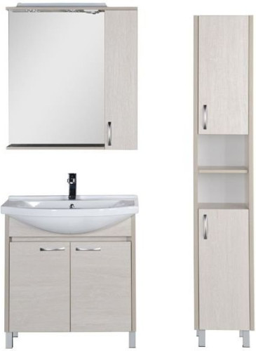 Мебель для ванной Aquanet Донна 80 белый дуб