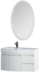 Мебель для ванной Aquanet Сопрано 95 L белый (2 дверцы 2 ящика)