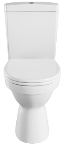 Унитаз-компакт Vitra Norm Eisberg 355х640х805, быстросьемное сиденье дюропласт с микролифтом, белый (9844B099-7202)