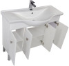 Тумба с раковиной Aquanet Стайл 105 белый (4 дверцы)