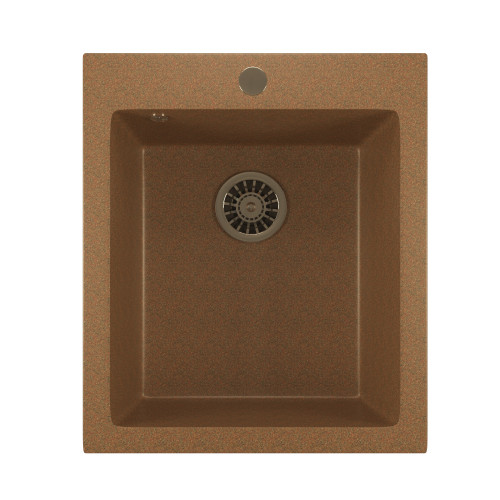 Мойка из искусственного мрамора MIXLINE ML-GM14 42x49,5 (525097)