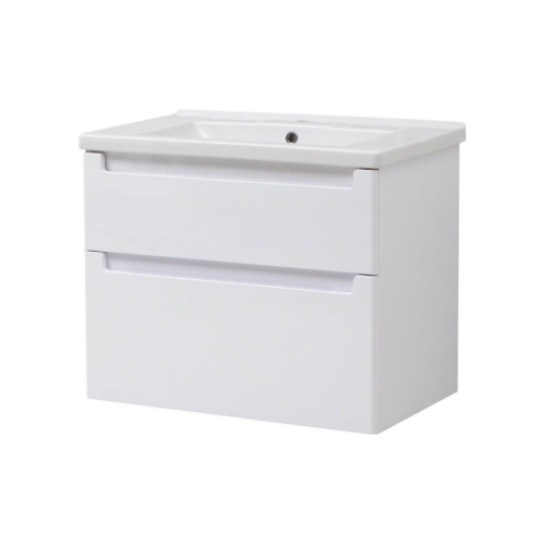 Комплект в ванную Ceruttispa тумба Пьемонт 70 подвесная №2 с умывальником "Кантэ 70"