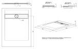 Душевой поддон Allen Brau Infinity 120x90 8.21003-PWM