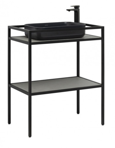 Консоль под раковину напольная Allen Brau Liberty 75 1.33002.BB черный