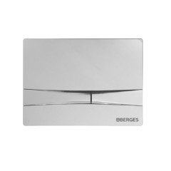 Инсталляция BERGES для скрытого монтажа унитаза NOVUM кнопка F3 хром глянец