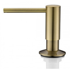 Дозатор для жидкого мыла Paulmark DECUS, D004-BR, бронза, Paulmark