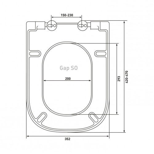 Сиденье BERGES Gap SO