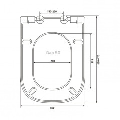 Сиденье BERGES Gap SO