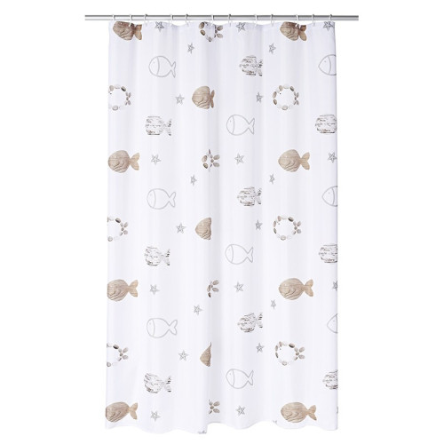 Штора для ванны Ridder Fishes 200х180