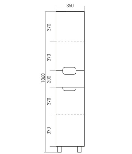 Пенал MIXLINE Прометей-35 правый (518772)