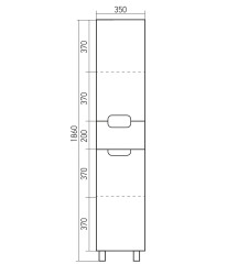 Пенал MIXLINE Прометей-35 правый (518772)