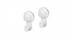 Крючок одинарный Grampus Blonde, GR-7080, 2 шт. в упаковке, белый