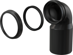 Колено стока комплект Alcadrain 90/110 (M906)