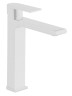 Смеситель для раковины - чаши Azario DELANO высокий, белый (AZ-158445526)