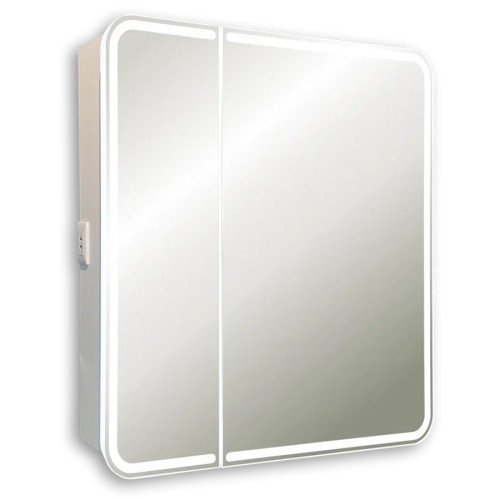 Зеркальный шкаф Creto Zoe 80х80 с LED подсветкой 16-805800Z