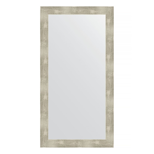 Зеркало настенное EVOFORM в багетной раме алюминий, 54х104 см, BY 3076