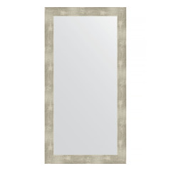 Зеркало настенное EVOFORM в багетной раме алюминий, 54х104 см, BY 3076