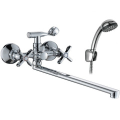 Смеситель для ванны Rossinka RS42-80 универсальный