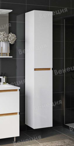 Шкаф-пенал Венеция Bianco 30 подвесной универсальный