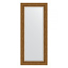 Зеркало настенное с фацетом EVOFORM в багетной раме травленая бронза, 69х159 см, BY 3576