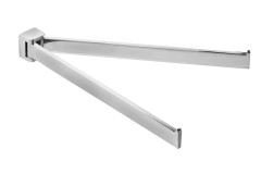 Gedy Glamour, полотенцедержатель двойной поворотный, цвет хром