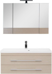 Мебель для ванной Aquanet Нота NEW 100 светлый дуб (камерино)